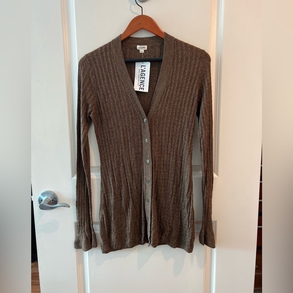 L'AGENCE Cardigan Sweater NWT - Picture 1 of 16